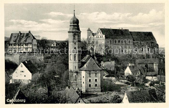 Cadolzburg Kirche Schloss Stadtpanorama