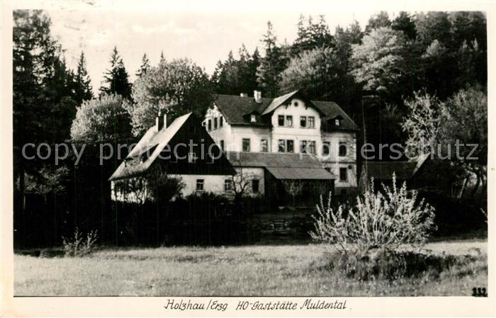 Holzhau Brand-Erbisdorf HO Gaststaette Muldental