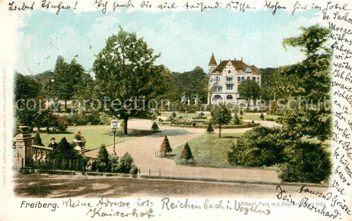 Freiberg Sachsen Albert Park Goepfertsche Villa