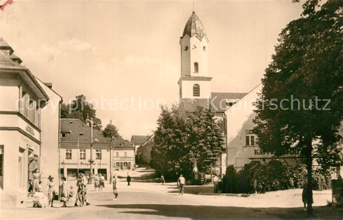 Brambach Bad Karl Liebknecht Platz Kirche