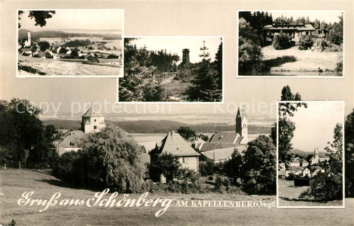 Schoenberg Vogtland Kapellenberg Panoramen