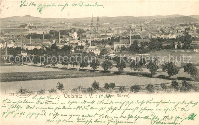 Oelsnitz Vogtland Panorama