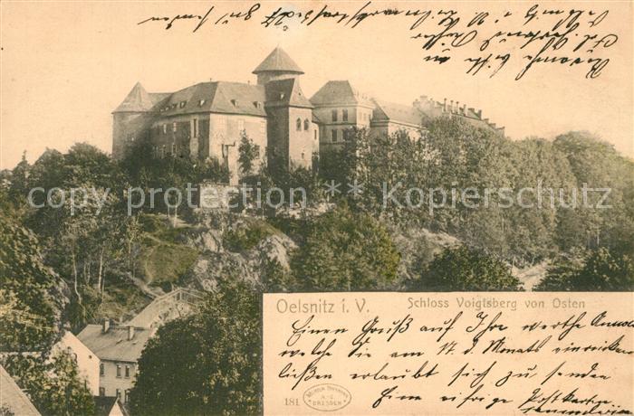 Oelsnitz Vogtland Schloss Voigtsberg