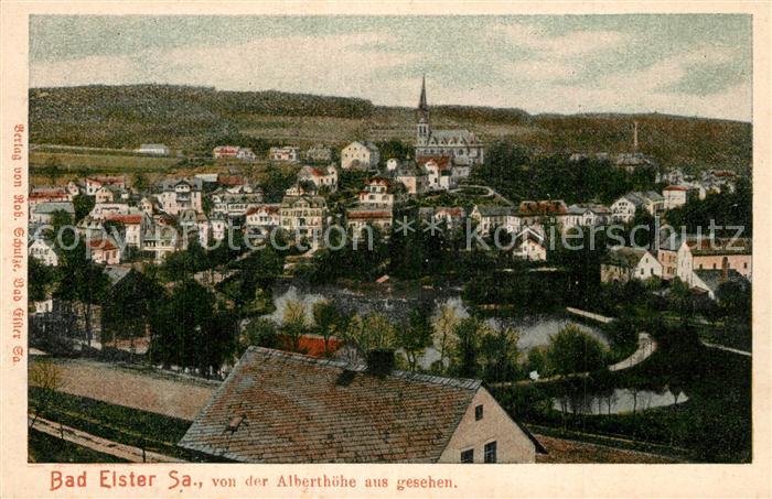 Bad Elster Blick von der Alberthoehe
