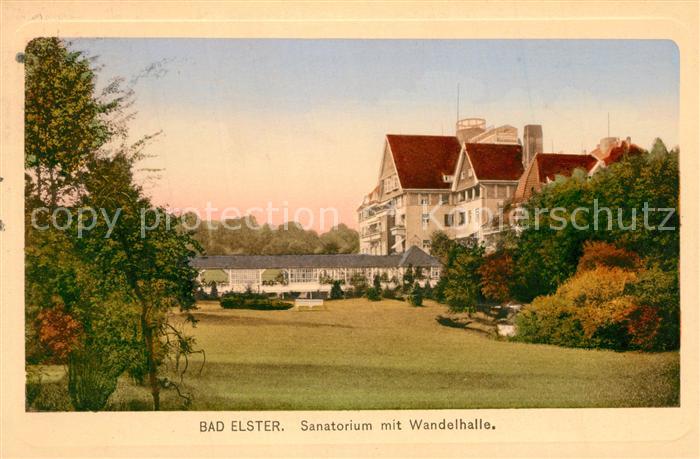 Bad Elster Sanatorium Wandelhalle