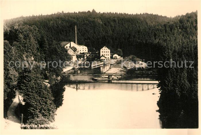 Amerika Sachsen Panorama