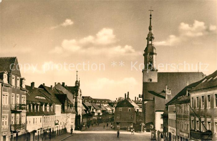 Lunzenau Markt Kirche