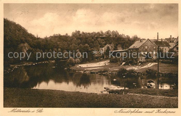 Mittweida Neudoerfchen mit Zschopau