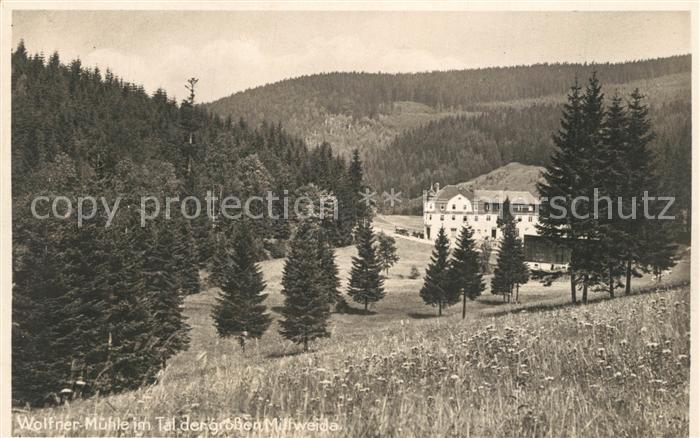 Markersbach Raschau-Markersbach Wolfner Muehle