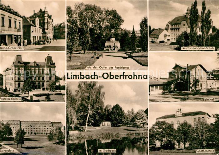 Limbach Oberfrohna Bahnhof Stadtpark Duererplatz