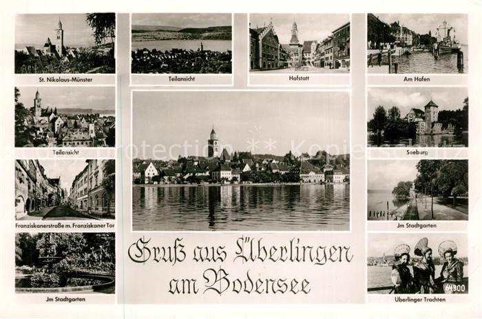ueberlingen Bodensee Nikolaus Muenster Hofstatt Hafen Stadtgraben Trachten Seebu