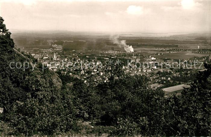 Singen Hohentwiel Panorama Blick vom Hohentwiel