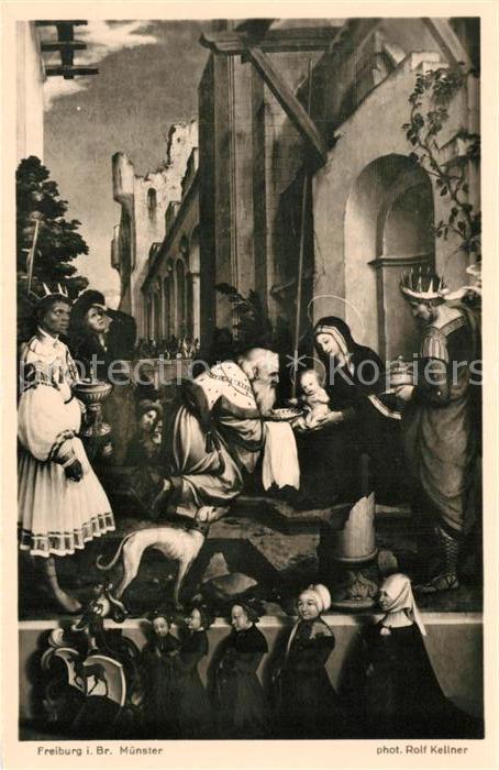 Freiburg Breisgau Anbetung der Koenige Universitaetskapelle