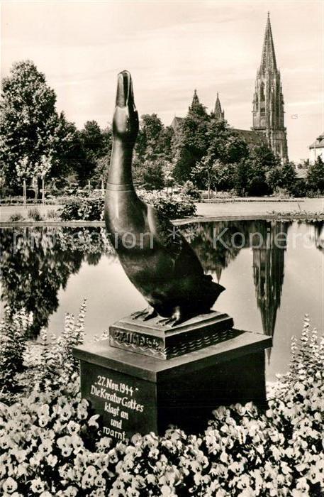 Freiburg Breisgau Entendenkmal Muenster