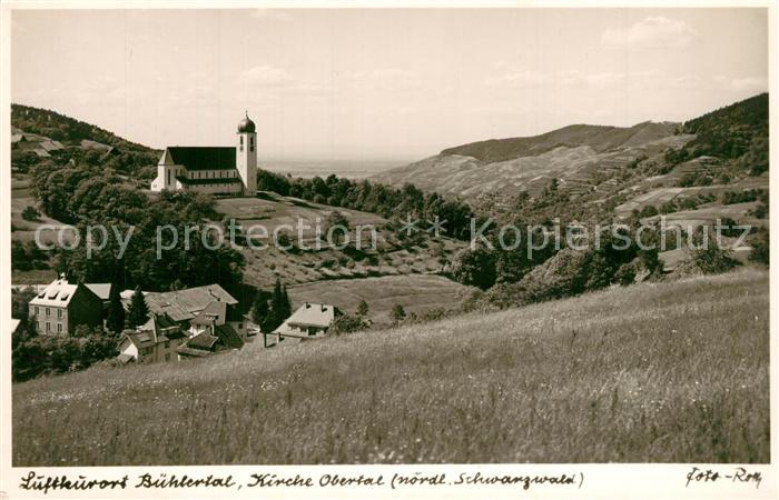 Obertal Buehlertal Kirche