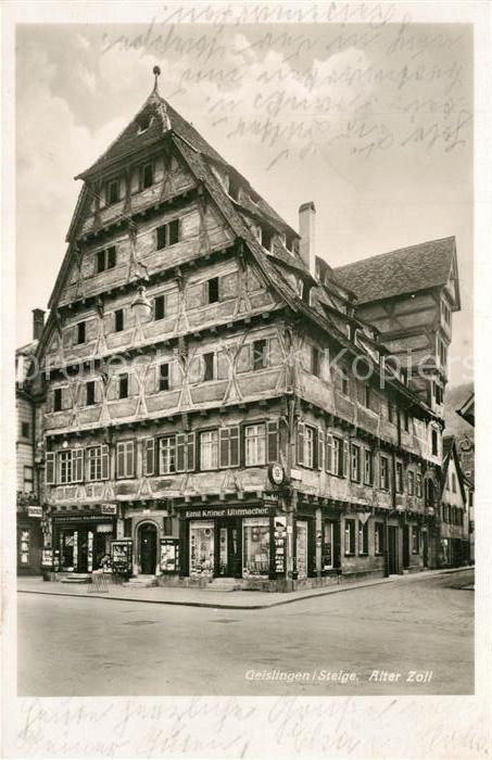 Geislingen Steige Alter Zoll
