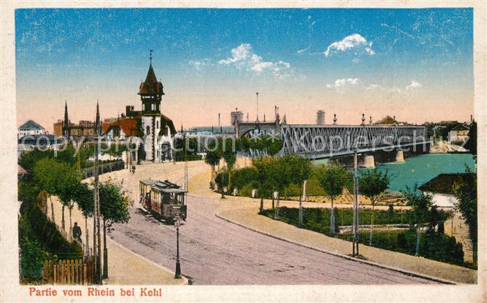 Kehl Rhein Strassenbahn Bruecke