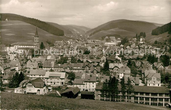 Furtwangen Panorama Kirche