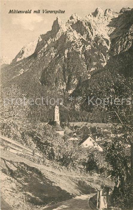 Mittenwald Bayern Viererspitze