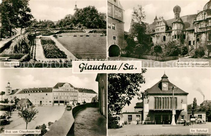 Glauchau Rosarium Schlosshof Stadtmuseum Glauchauer Hof Bahnhof