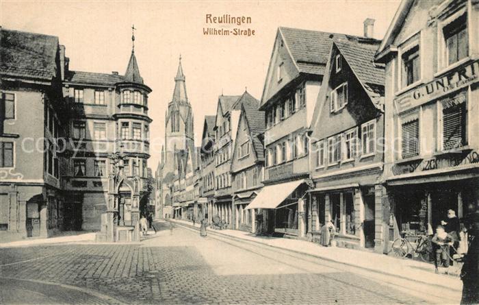 Reutlingen BW Wilhelm Strasse