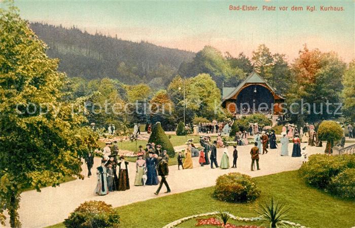 Bad Elster Platz Koenigliches Kurhaus