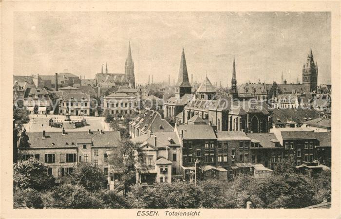 Essen Ruhr Stadtpanorama