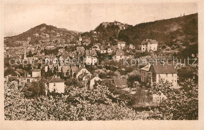 Blankenburg Harz Blick vom Eichenberg