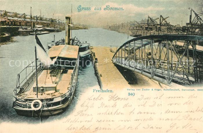 BREMEN  CITY Freihafen