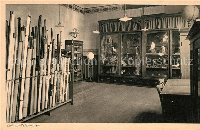 Bonn Rhein Oberlyzeum Handelsschule Haushaltungsschule Ursulinen Lehrmittelzimme