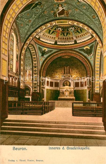 Beuron Donautal Gnadenkapelle Altarraum