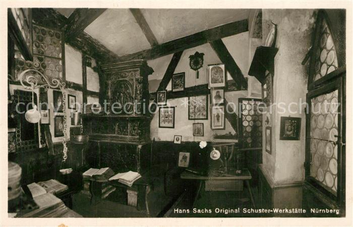 NueRNBERG CITY Hans Sachs Original Schuster Werkstatt