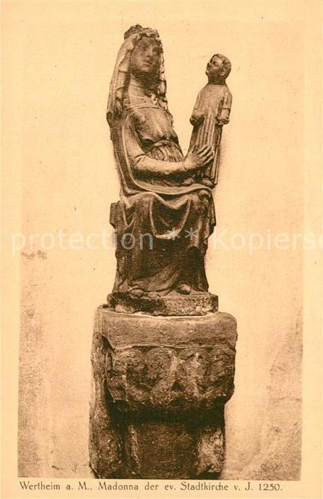 Wertheim Main Madonna evangelische Stadtkirche