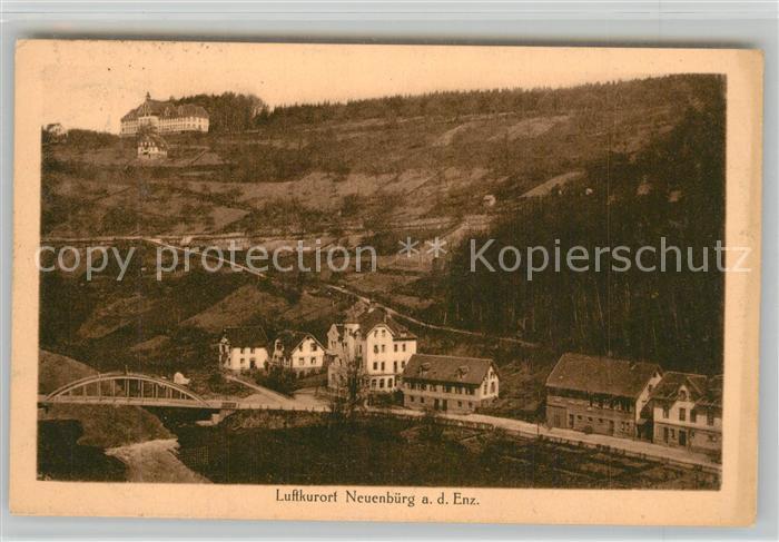 Neuenbuerg Enz Ortsansicht