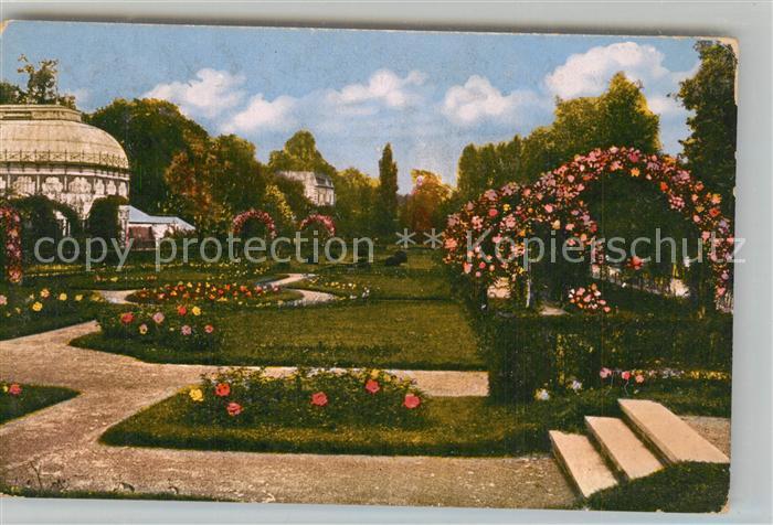Karlsruhe Baden Stadtgarten Rosenanlagen
