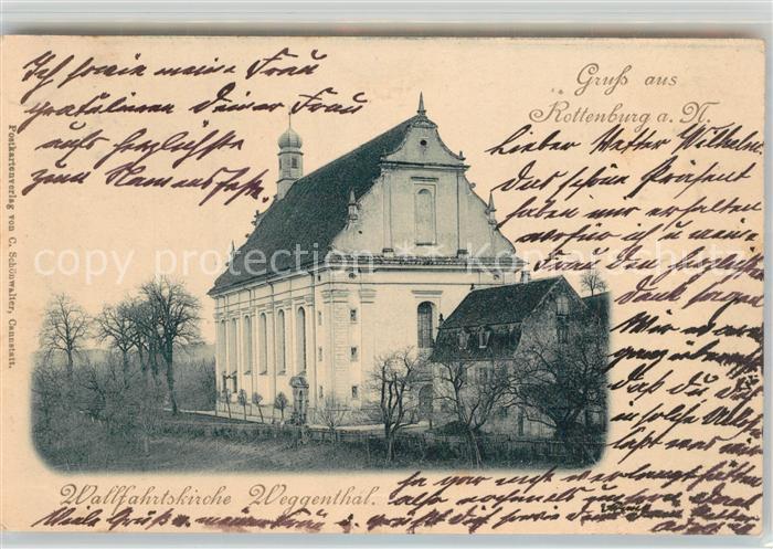 Rottenburg Neckar Wallfahrtskirche Weggenthal