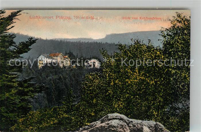 Plaettig Blick vom Kohlbergfelsen