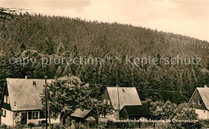 Hirschsprung Teilansicht Sommerfrische