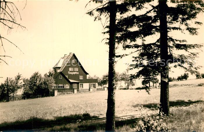 Waldidylle Hotel und Kaffee Zugspitze Handabzug