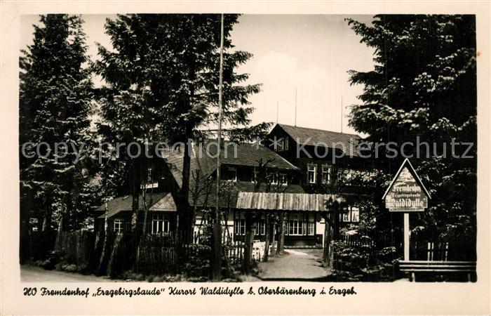 Waldidylle HO Fremdenhof Erzgebirgsbaude