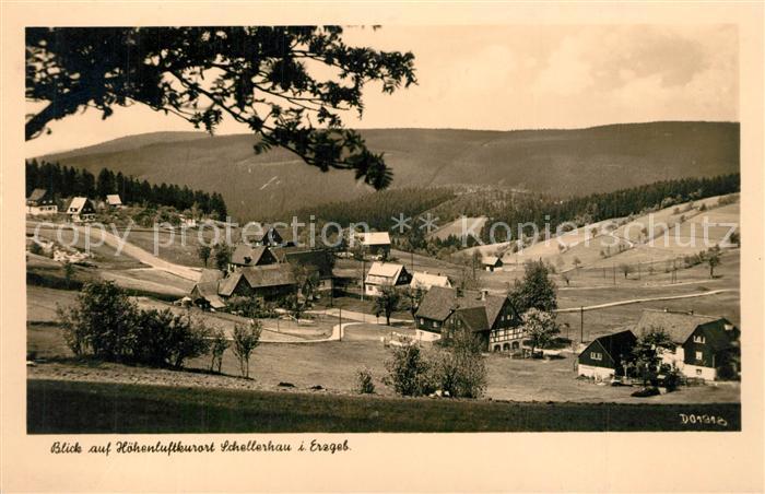 Schellerhau Landschaftspanorama