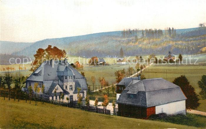Rehefeld-Zaunhaus Rehefelder Tal Heim Jaegerhof Erinnerungskarte Photochromie Se
