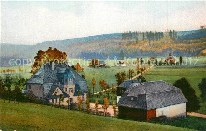 Rehefeld-Zaunhaus Rehefelder Tal Heim Jaegerhof Erinnerungskarte Photochromie Se