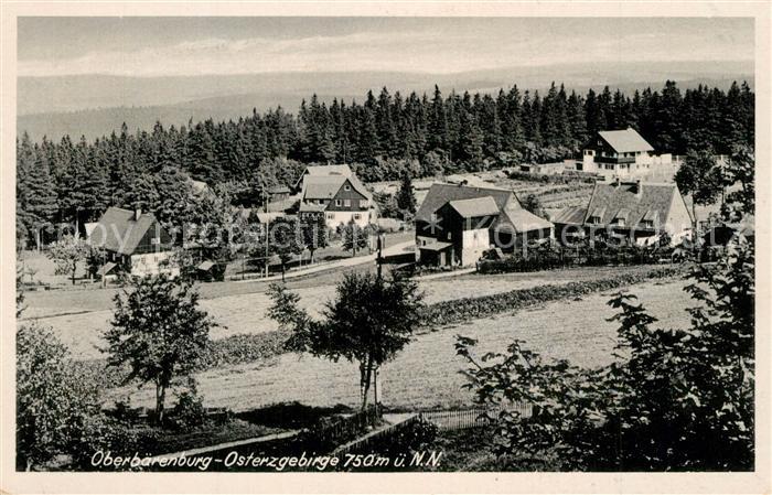 Oberbaerenburg Baerenburg Teilansicht Kurort
