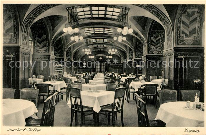 LEIPZIG Sachsen Restaurant Auerbachs Keller