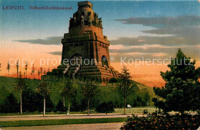 LEIPZIG Sachsen Voelkerschlachtdenkmal
