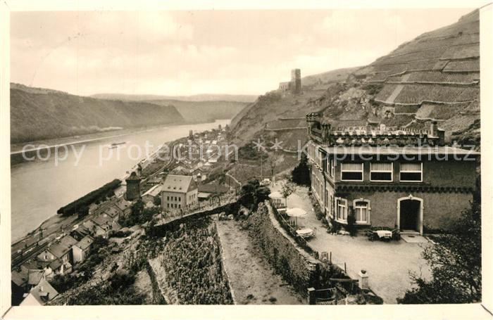 Kaub Christliches Erholungsheim Haus Elsenburg Weinberge Rheintal