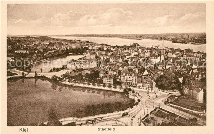 KIEL  CITY Stadtbild Altstadt Fliegeraufnahme