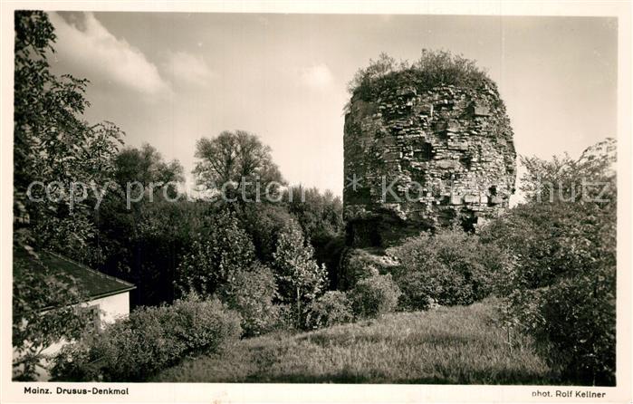 Mainz Rhein Drususdenkmal