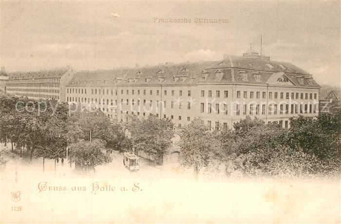Halle Saale Frankesche Stiftungen Deutsche Reichspost